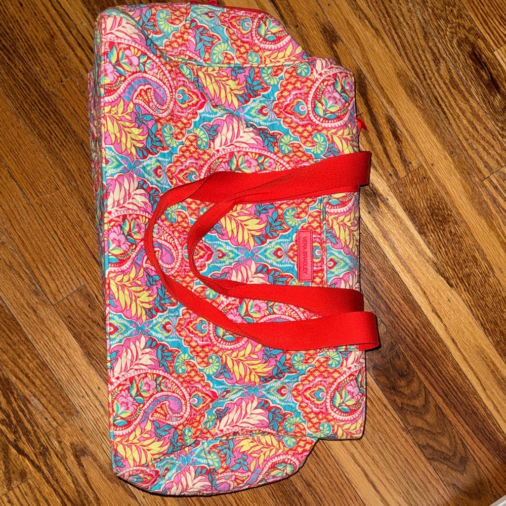 Vera Bradley Multicolor Paisley Travel Bag